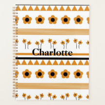 Rand Streep Bloem Driehoek Boho Patroon