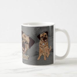 Rand Terrier Dog Klassieke witte Mok