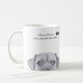 Rand Terrier Dog Sketch, Gift Mok