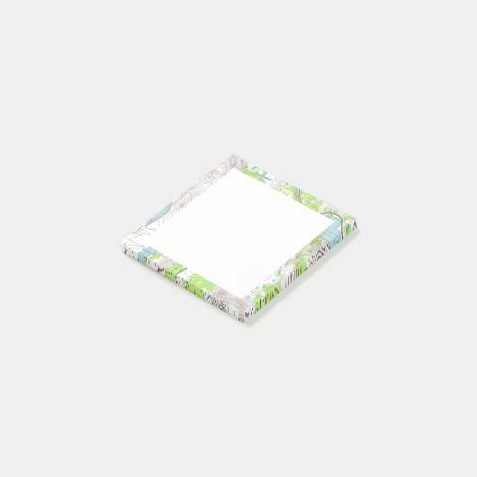 Rand Topografische kaart Post-it® Notes (Schuin)