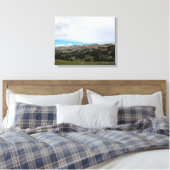 Rand van de Absaroka-Beartooth Mountains 16x20 Canvas Afdruk (Insitu (Slaapkamer))