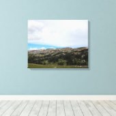 Rand van de Absaroka-Beartooth Mountains 16x20 Canvas Afdruk (Insitu (Houten vloer))