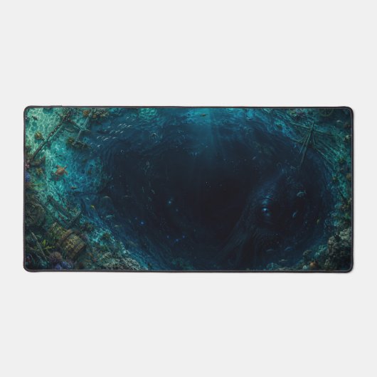 Rand van de Afgrond – Diepe Oceaan Leviathan Uitge Bureaumat (Voorkant)