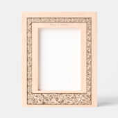 rand van de bloemenwijnstok gegraveerde lijstjes (Voorkant)