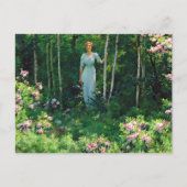 Rand van de Bossen Charles Curran Briefkaart (Voorkant)