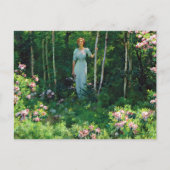 Rand van de Bossen Charles Curran Briefkaart (Voorkant)