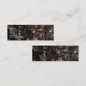 Rand van de Bossen - Goud Mini Visitekaartje (Voorkant / Achterkant)