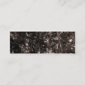 Rand van de Bossen - Goud Mini Visitekaartje (Achterkant)