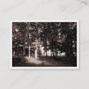 Rand van de Bossen, Mini-fotokaart (Grenzen) Visitekaartje