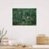Rand van de Bossen van Camille Pissarro Poster (Keuken)
