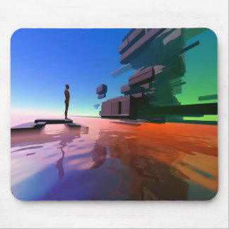 Rand van de perceptiemousepad muismat