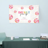 Rand van de regenboog van de Birthday-waterverf Spandoek (Beurs)