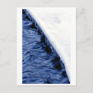 Rand van de rivier briefkaart