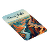 Rand van de Snake River Canyon Idaho Magneet (Rechterzijde)