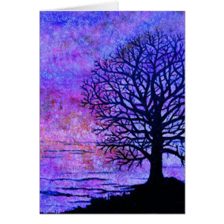 Rand van de wereld (avond)