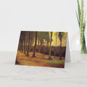 Rand van een hout van Vincent van Gogh Kaart