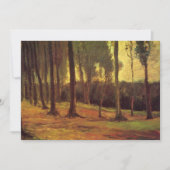 Rand van een hout van Vincent van Gogh Kaart (Voorkant)