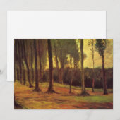 Rand van een hout van Vincent van Gogh Kaart (Voorkant / Achterkant)