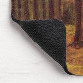 Rand van een hout van Vincent van Gogh Muismat (Hoek)