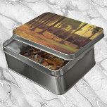Rand van een hout van Vincent van Gogh Puzzel<br><div class="desc">De rand van een hout van Vincent van Gogh is een kunstschilderij uit de impressionistische landschapsschilderij van de natuur. Een uitzicht van een spoor door het bos met hoge bomen tijdens het herfstseizoen. Mooie gemuteerde valkleuren met een diepe zonnegloed. Over de kunstenaar: Vincent Willem van Gogh (1853-1890) was een van...</div>