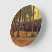 Rand van een hout van Vincent van Gogh Ronde Klok (Hoek)