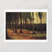 Rand van een hout, Vincent van Gogh Briefkaart (Voorkant)