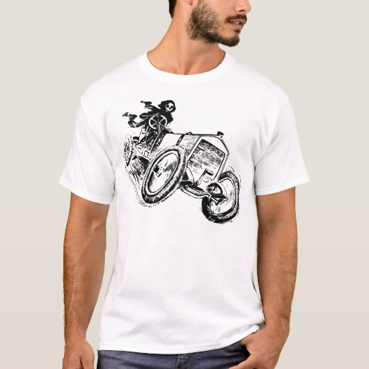 Rand van een oude tractor t-shirt (Voorkant)