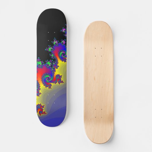 Rand van fractal: aangepast skateboard (Voorkant)
