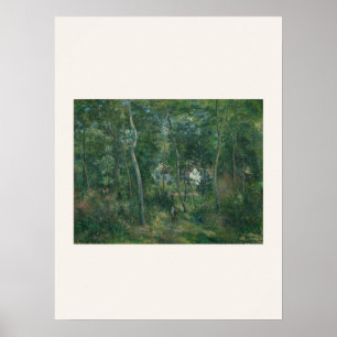 Rand van het Bos door Renoir - Impressionistische Poster