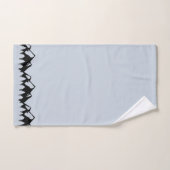 Rand van het bos en de bergen bad handdoek (Handdoek)