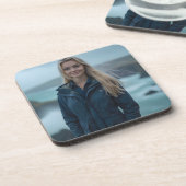 Rand van het Storm: Helena's eenzaamheid Bier Onderzetter (Linkerzijde)