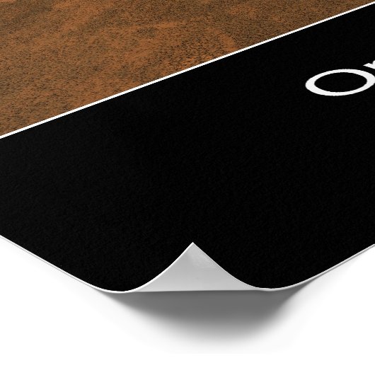 Rand van het Uitzicht van de Rover van de Enduranc Poster (Hoek)