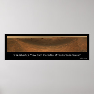 Rand van het Uitzicht van de Rover van de Enduranc Poster