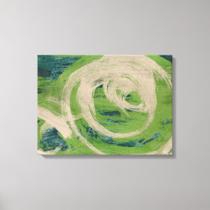 Rand van het water canvas afdruk