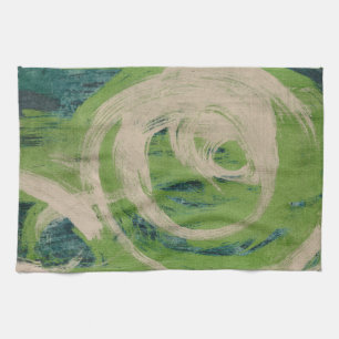 Rand van het water theedoek