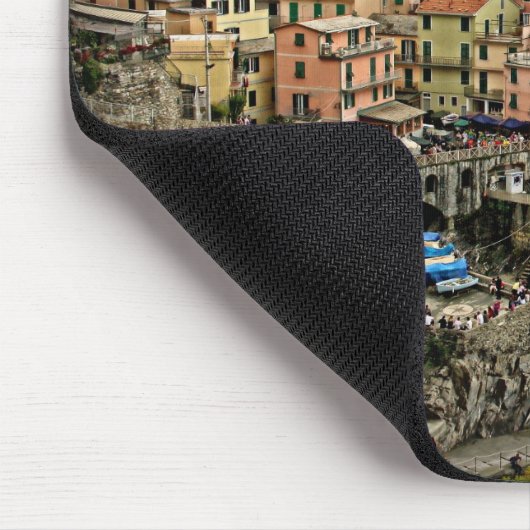 Rand van Italië - Manarola - Mousepad Muismat (Hoek)