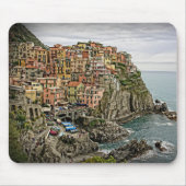 Rand van Italië - Manarola - Mousepad Muismat (Voorkant)