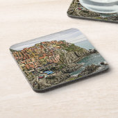 Rand van Italië - Manarola - Onderzetter Set (Linkerzijde)