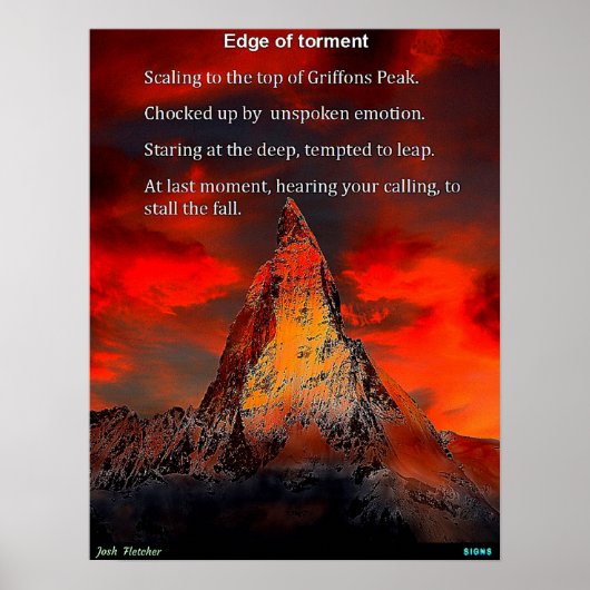 Rand van kwelling poster (Voorkant)