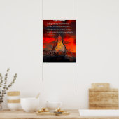Rand van kwelling poster (Keuken)