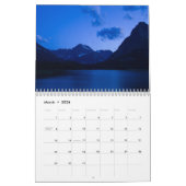 Rand van Night Twilight-agenda Kalender (Mar 2026)