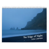 Rand van Night Twilight-agenda Kalender (Hoes)