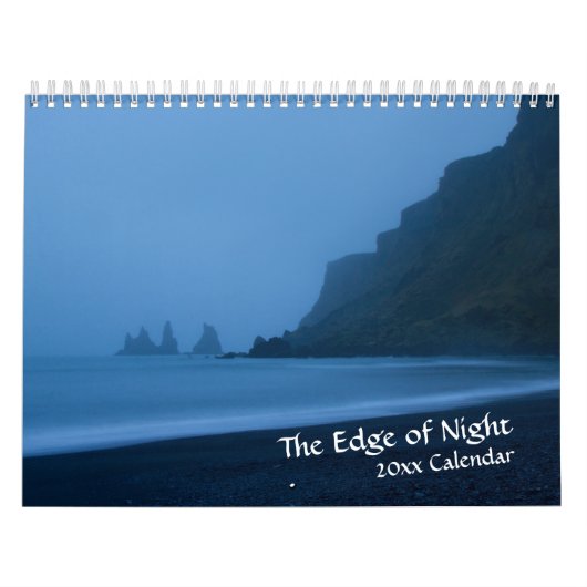 Rand van Night Twilight-agenda Kalender (Hoes)