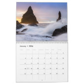 Rand van Night Twilight-agenda Kalender (Jan 2026)