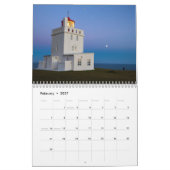 Rand van Night Twilight-agenda Kalender (Feb 2027)