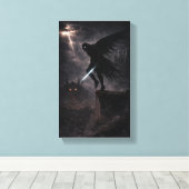 Rand van Rechtspraak Canvas Afdruk (Insitu (Houten vloer))