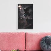 Rand van Rechtspraak Canvas Afdruk (Insitu (Woonkamer))