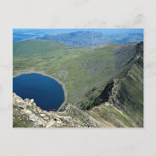 Rand vanaf Helvellyn, Lake District, Engla Briefkaart (Voorkant)