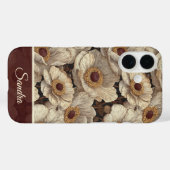 Rand Zeeanemoon Naam Verjaardagscadeau Case-Mate iPhone Case (Achterkant (horizontaal))