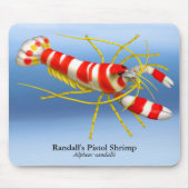 Randall's Pistolgarnaal Mousepad Muismat (Voorkant)